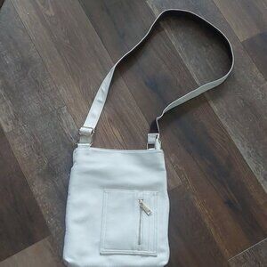 Vegan leather crossbody bag